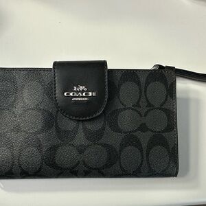 Coach Black Wallet